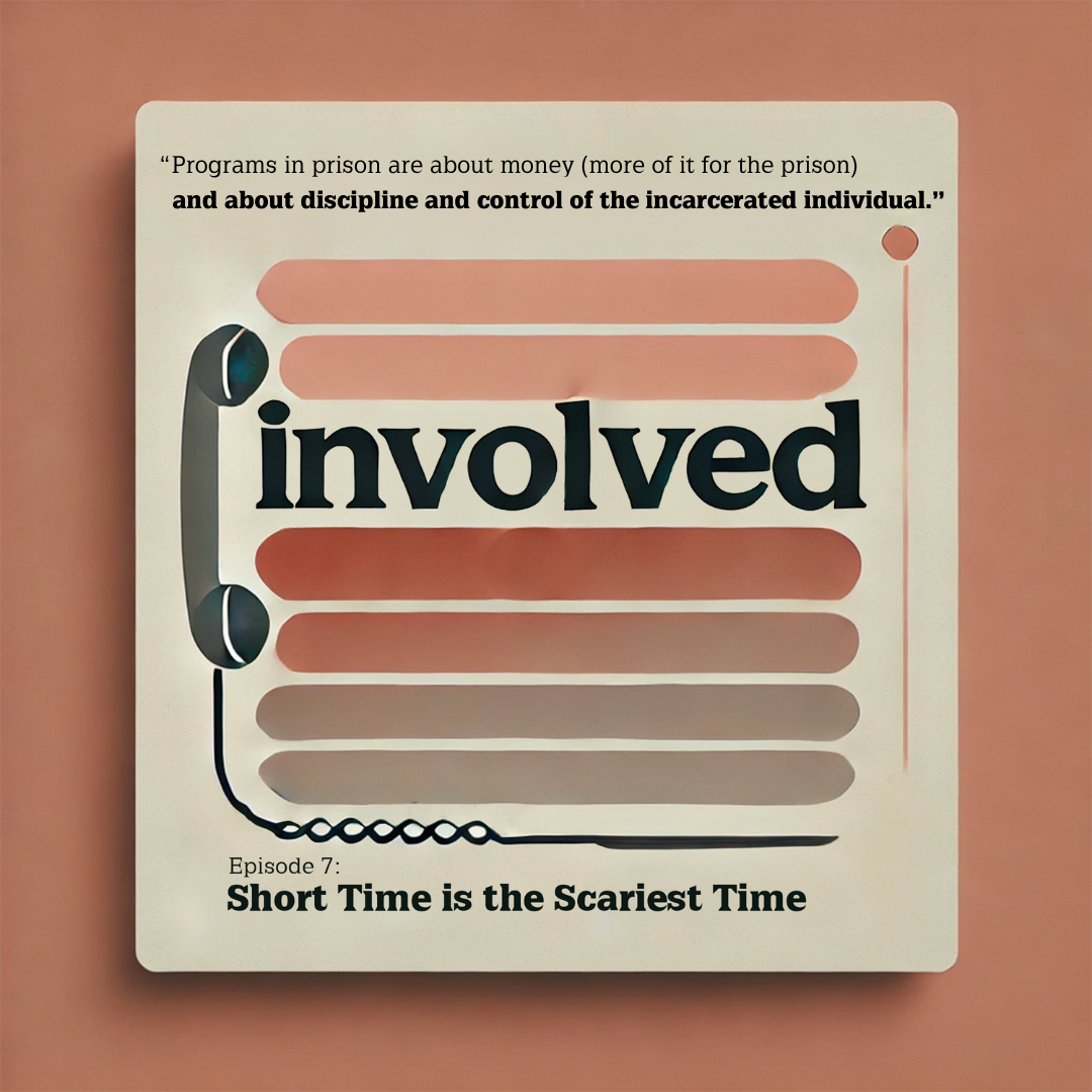 Graphic of the podcast show involved episode 7