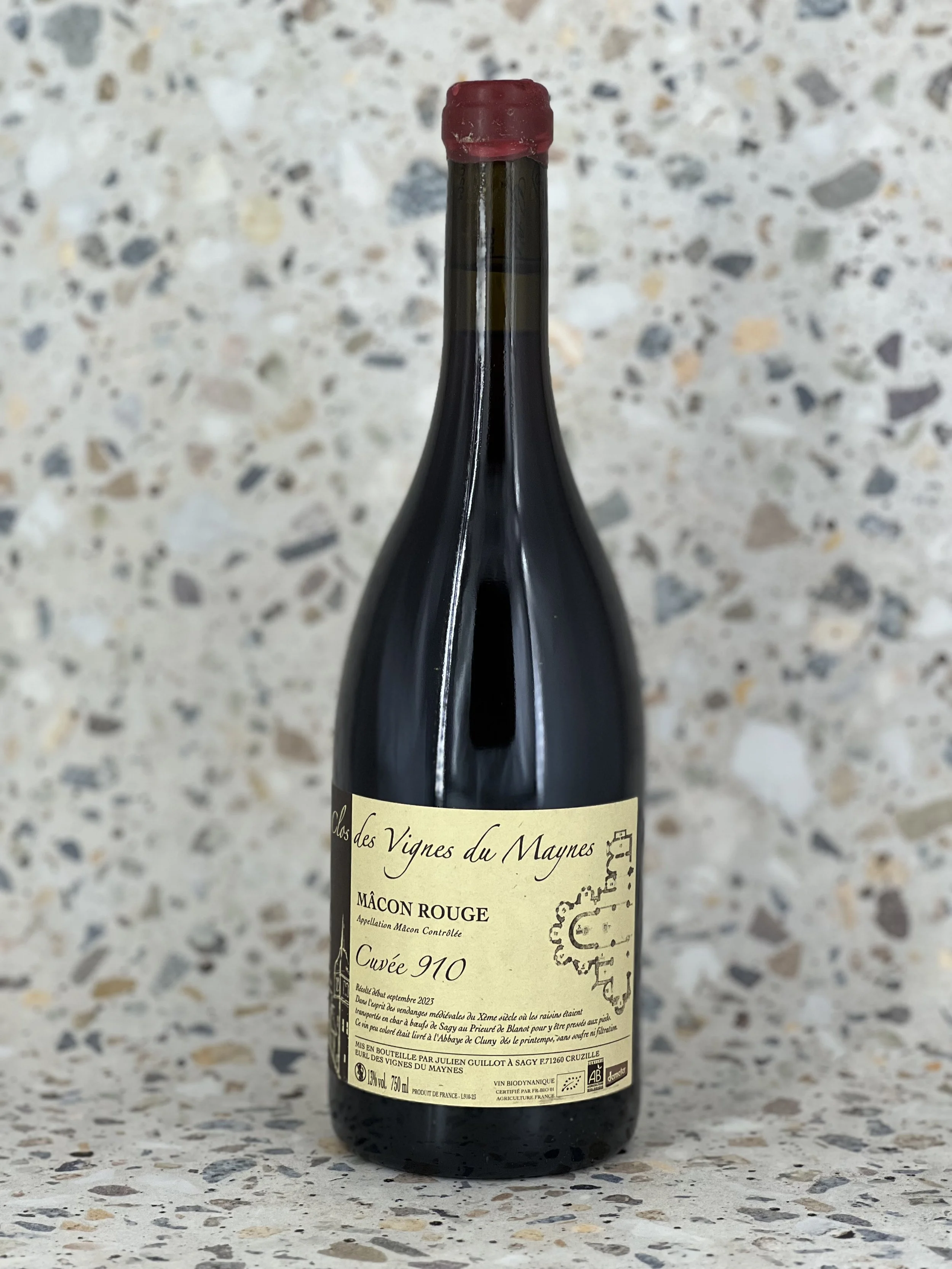 Vignes du Maynes - Macon Rouge Cuvee 910 2023