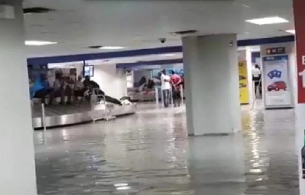 Haiti's Main International Airport Flooded By Downpour