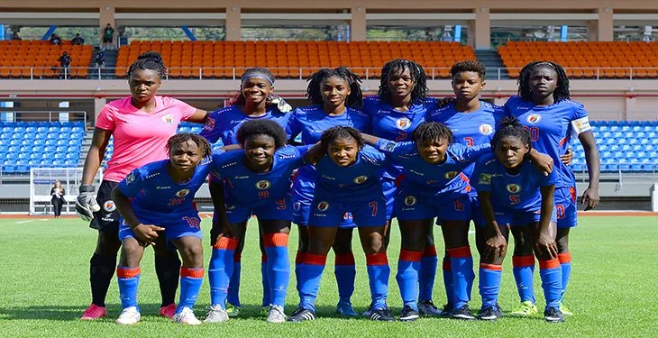 Haiti - Football : U-17 women's team in training to Minnesota