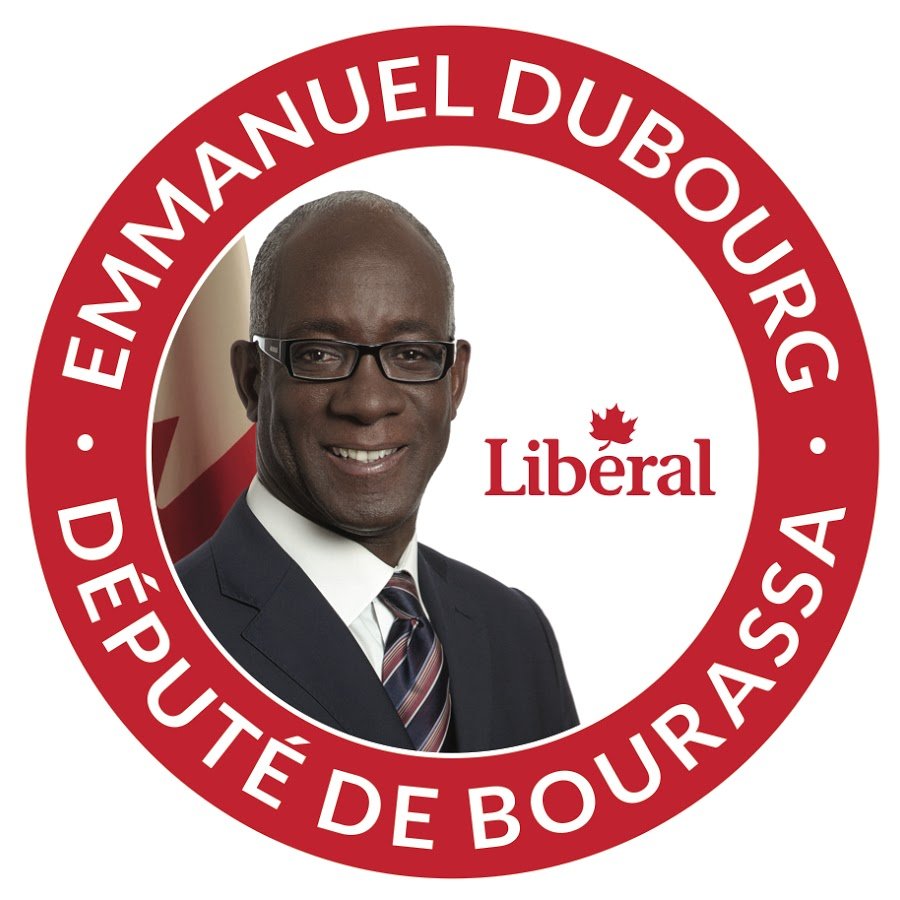 Haitian-Canadian Deputy Emmanue Dubourg on the front line.