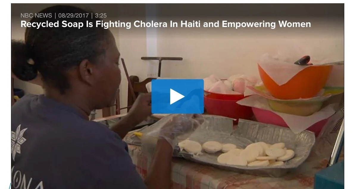 Recycled Soap Is Fighting Cholera In Haiti and Empowering Women