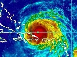 IRMA 415 km from Cap-Haitien - flights canceled