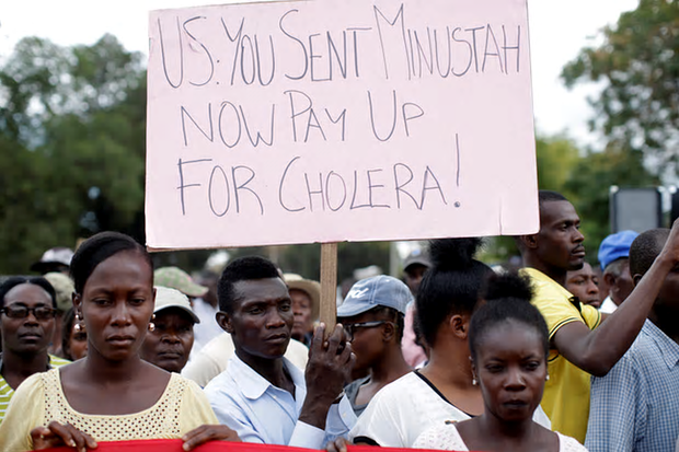 'Shameful': UK and US Under Fire Over Blocked Funds For Haiti Cholera Victims