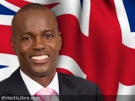 President Moïse blocked in the snow in London