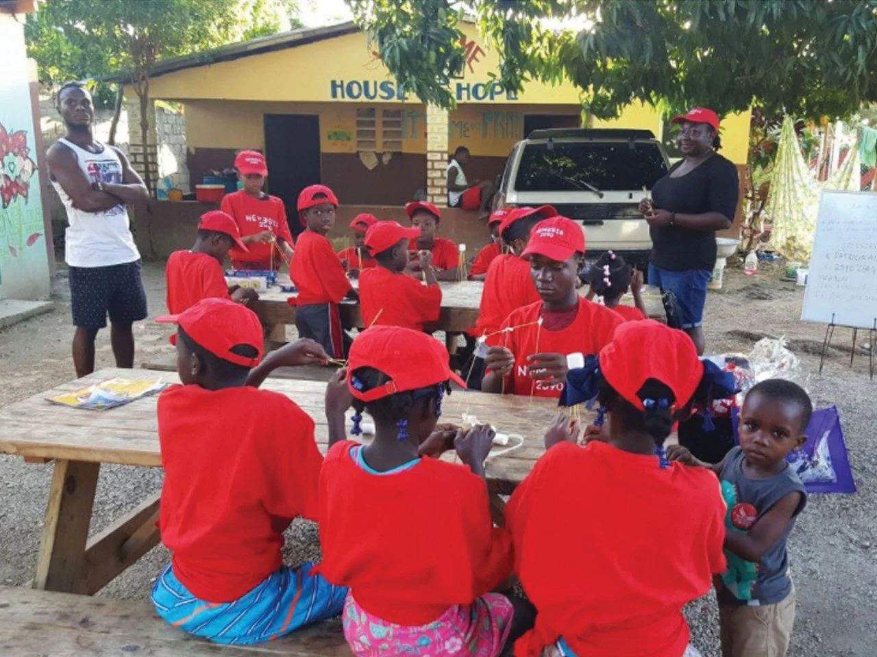 Alumna brings Robbinsville High’s Nemesis Robotics Team to Haiti
