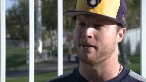 ‘Loving people is what I do:’ Brewers’ Brett Phillips spreads love during mission trip to Haiti