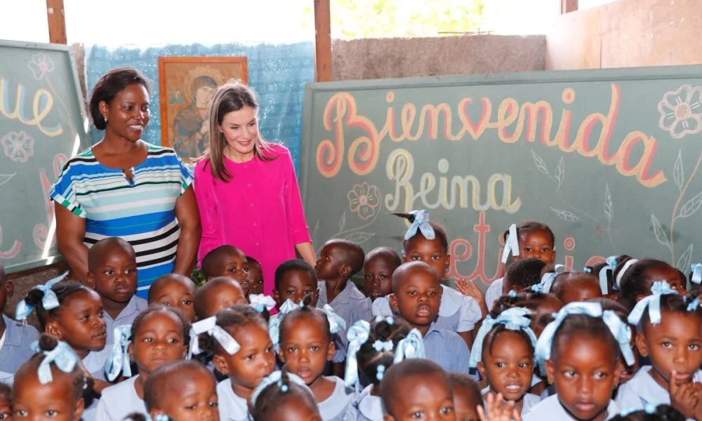 Queen Letizia Ends Co-Operation Trip To Haiti