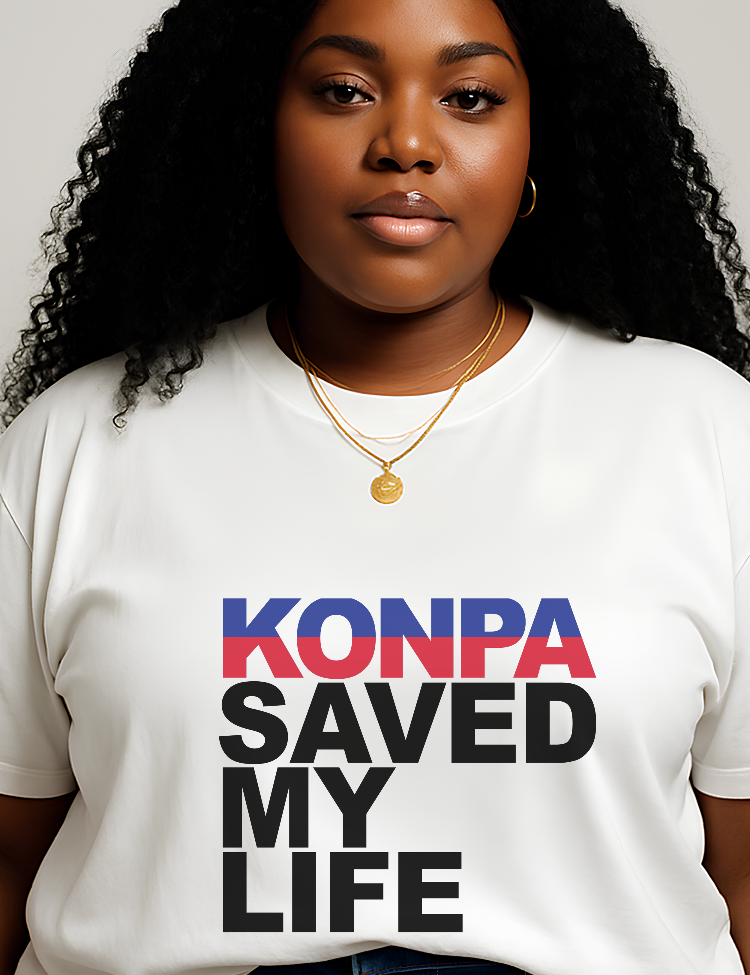KOMPA SAVED MY LIFE COTTON GILDAN SOFTSTYLE TEE