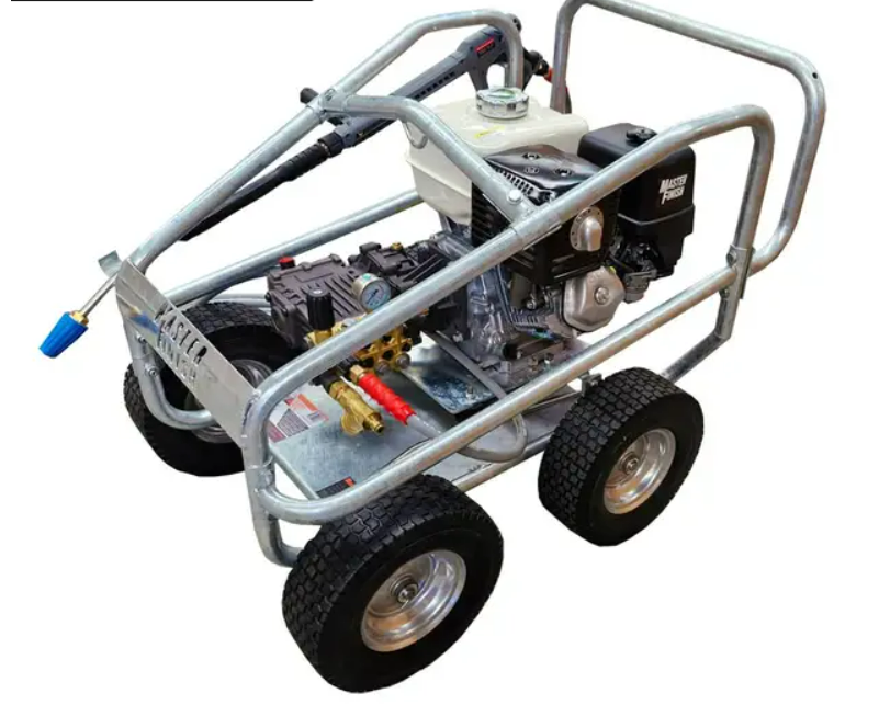MASTERFINISH 4000PSI 14.3 L/MIN Petrol Engine Pressure Washer MFPW4000-HD