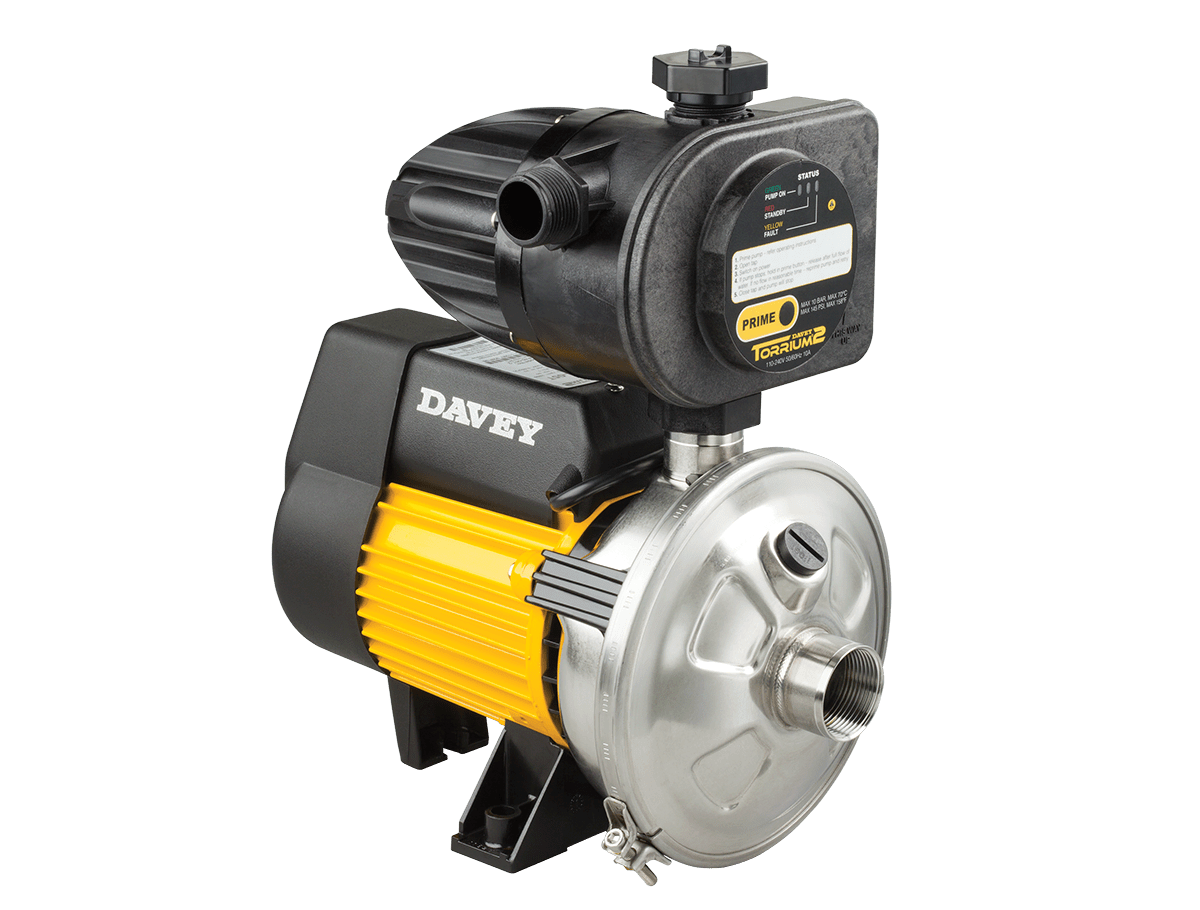 Davey HP Water Pressure System with Torrium2