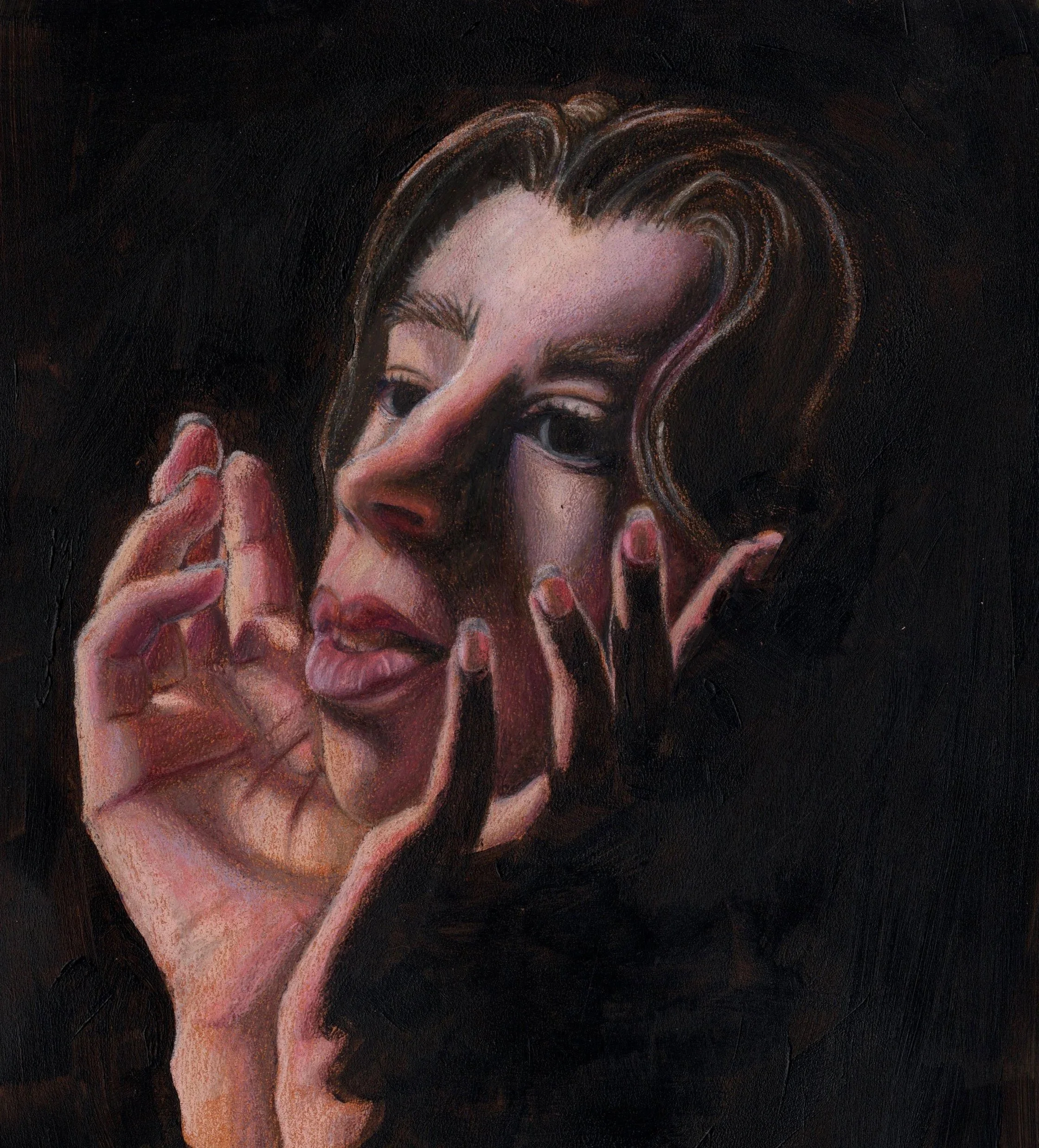 Lost in Thought (Colored Pencil)