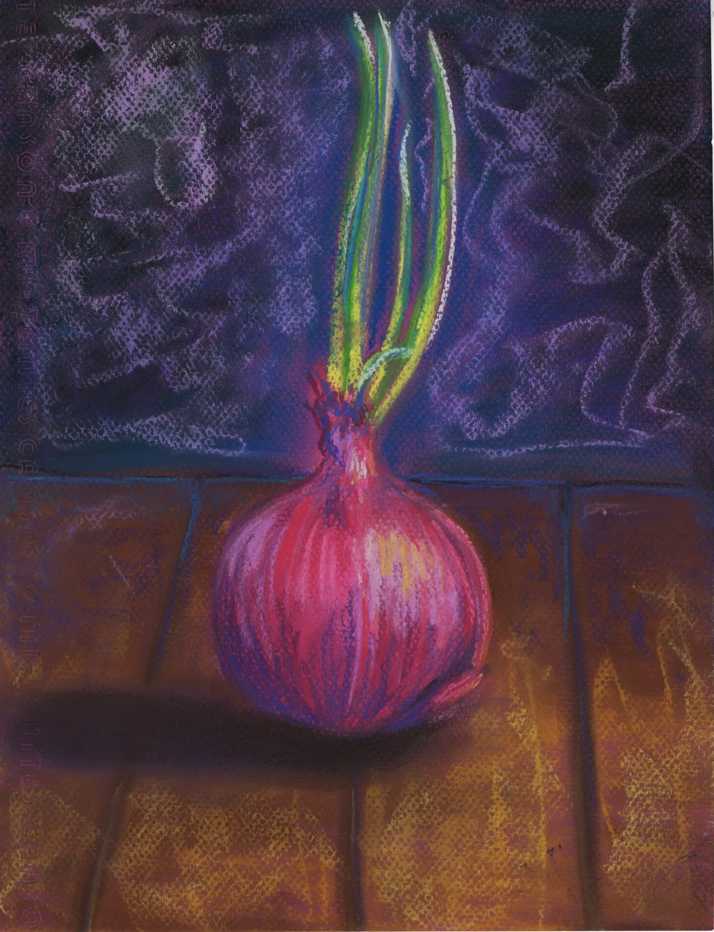 A Vegtable to be Feared (Soft Pastel)