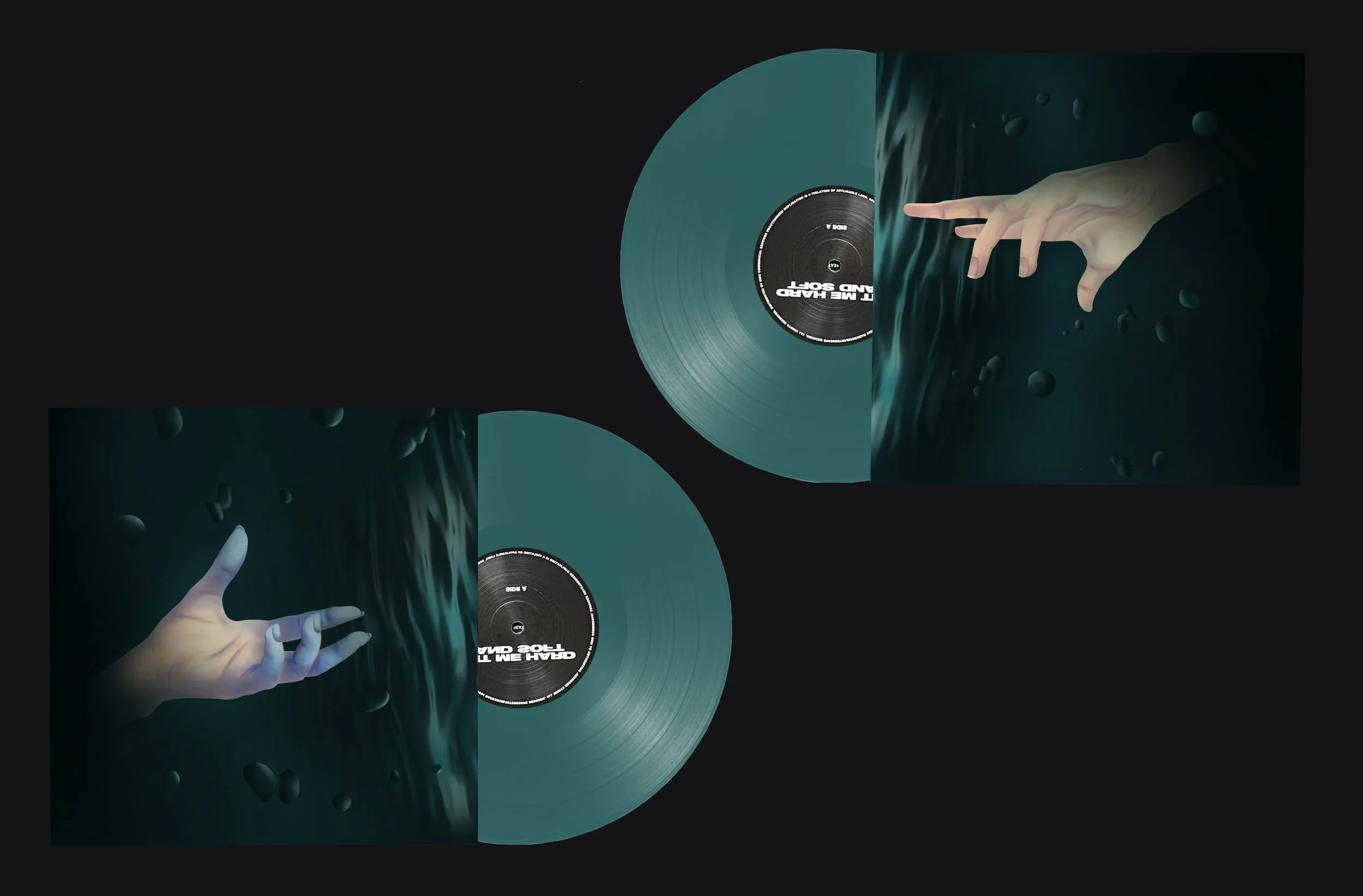 Billie Eilish Vinyl Sleeve Design