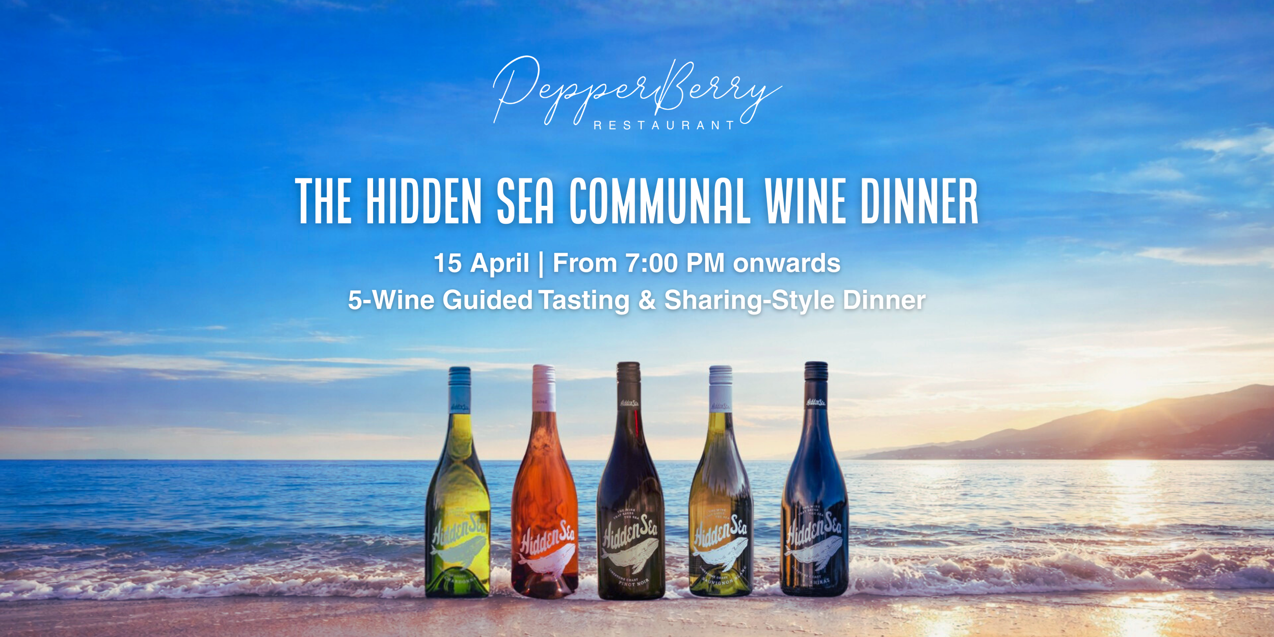 The Hidden Sea Communal Wine Dinner
