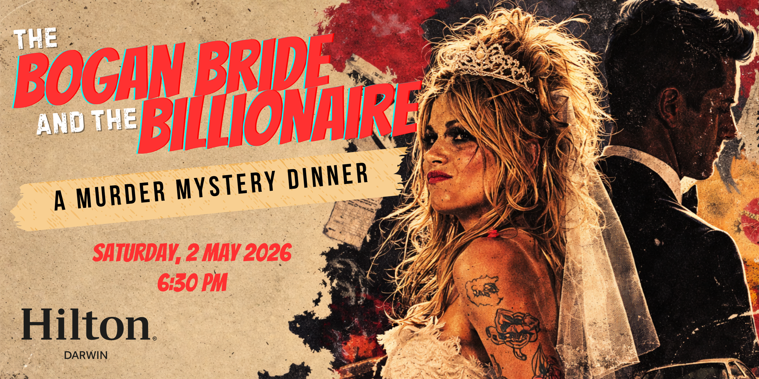 Murder Mystery - Bogan Bride and the Billionaire