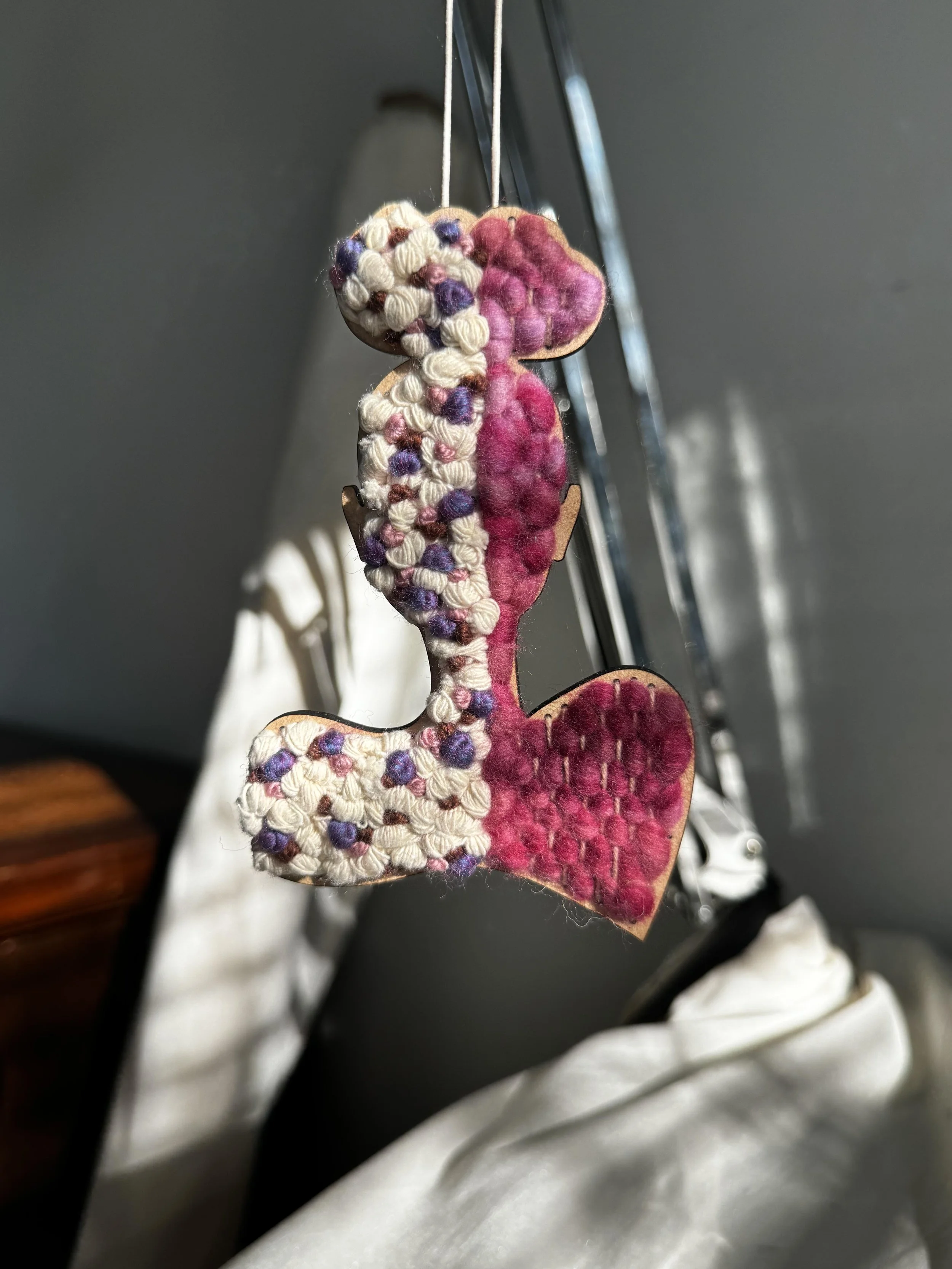 Mini FeeFee (Pink, Purple, Ivory)