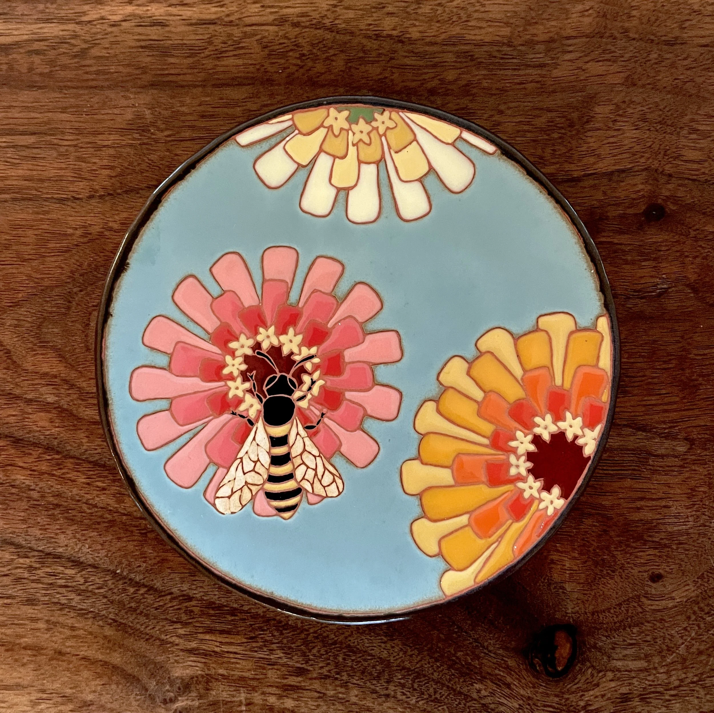 Zinnia Plate, Cory Winn