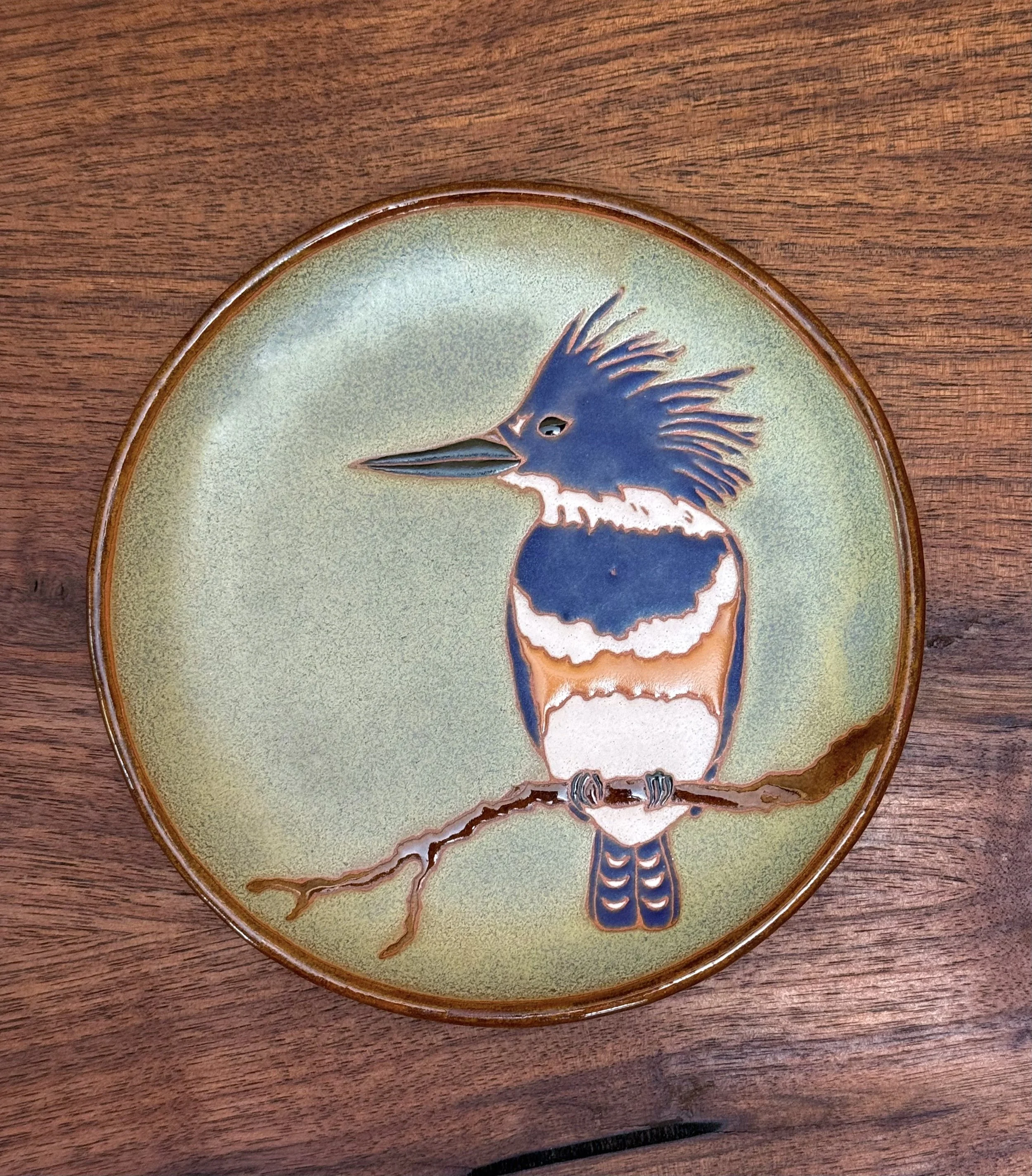 Kingfisher Plate, Cory Winn
