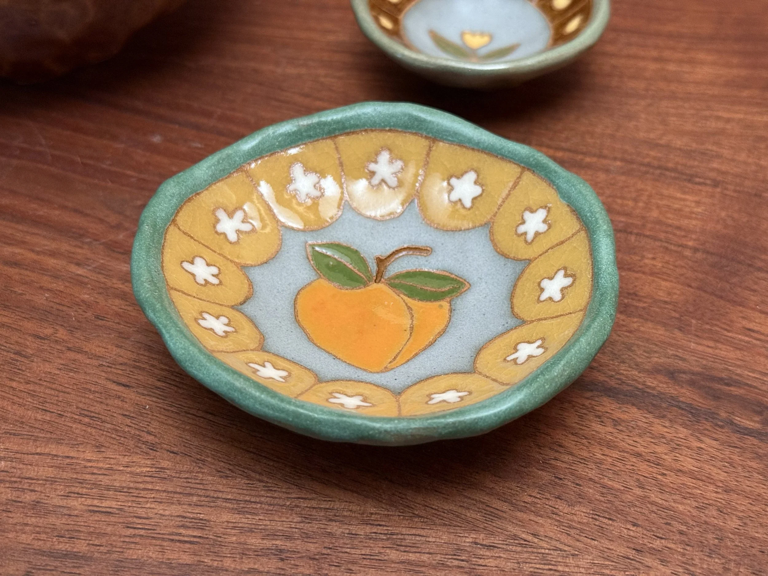 Peach dish, Chloe Almeda