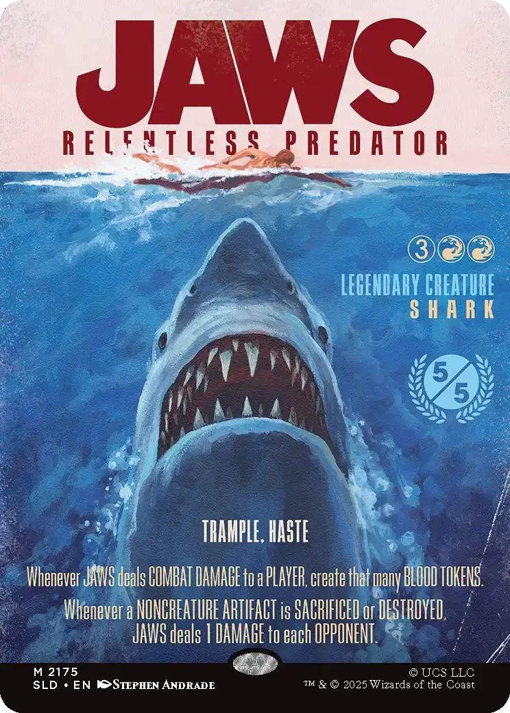 Jaws: Terror of Amity Island 
 
 
October 13, 2025 (9am PDT / 12pm EST) 

 
 

SOLD OUT