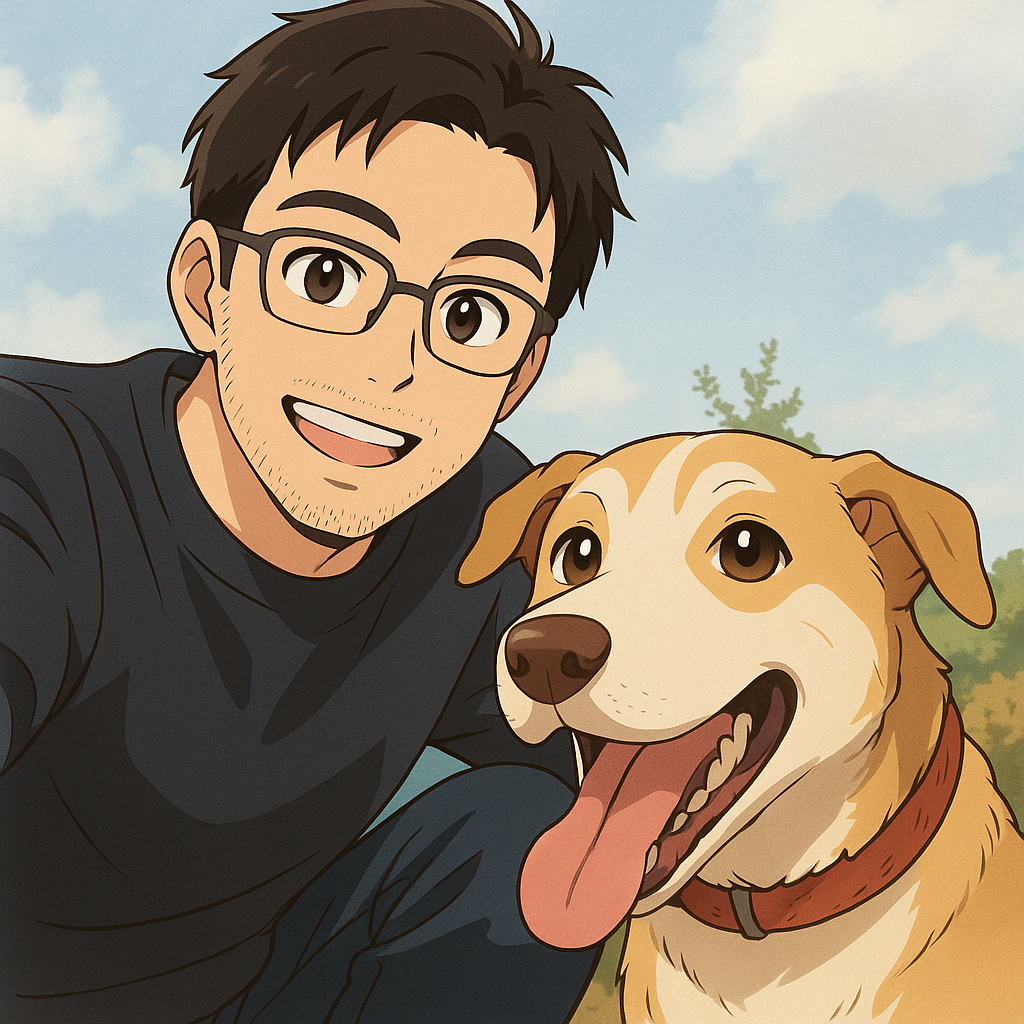 Kira the rescue dog now in Canada