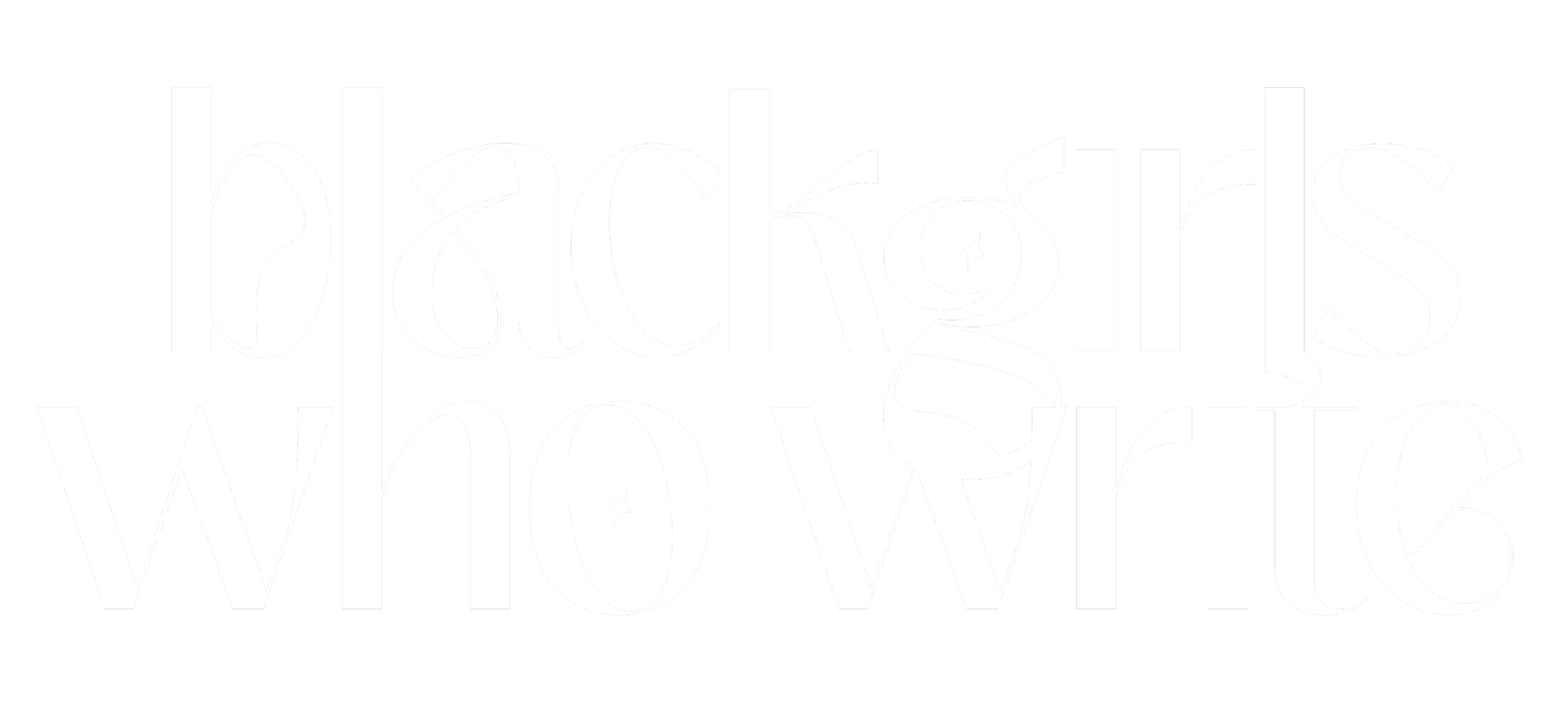 Black Girls Who Write Logo