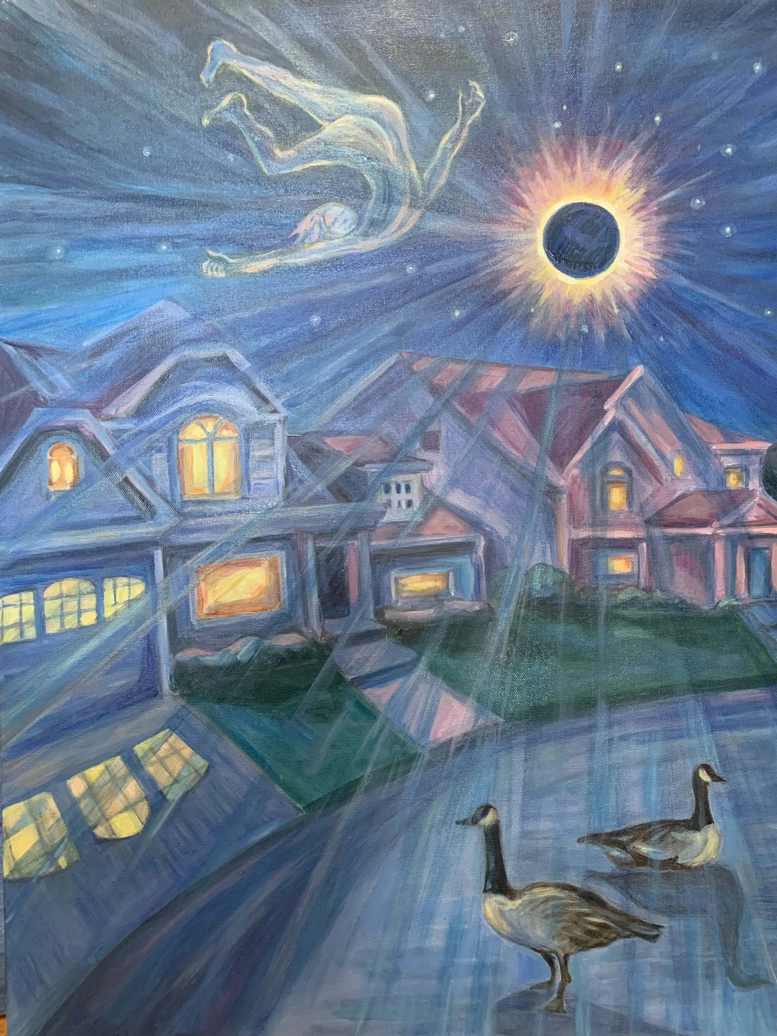 Painting - Suburban Surrealism 12.1.jpg