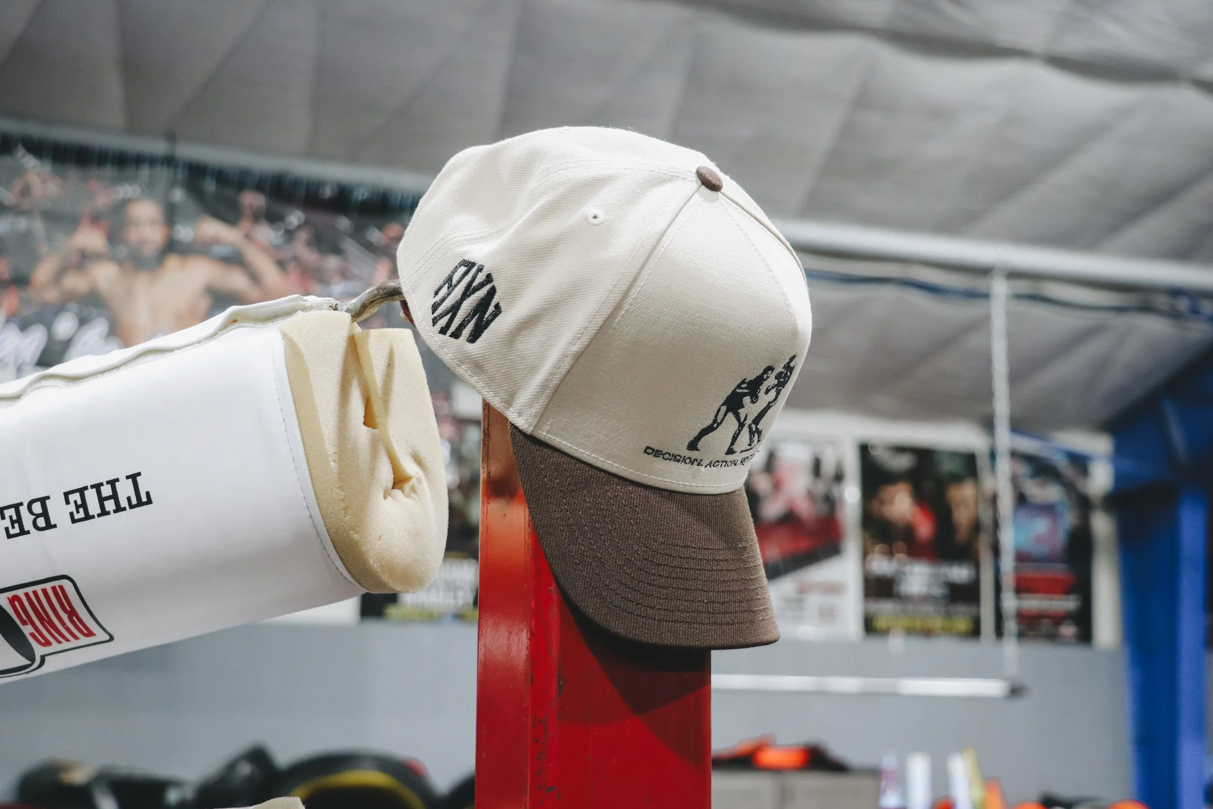 'Boxers' Brown A-Frame Cap