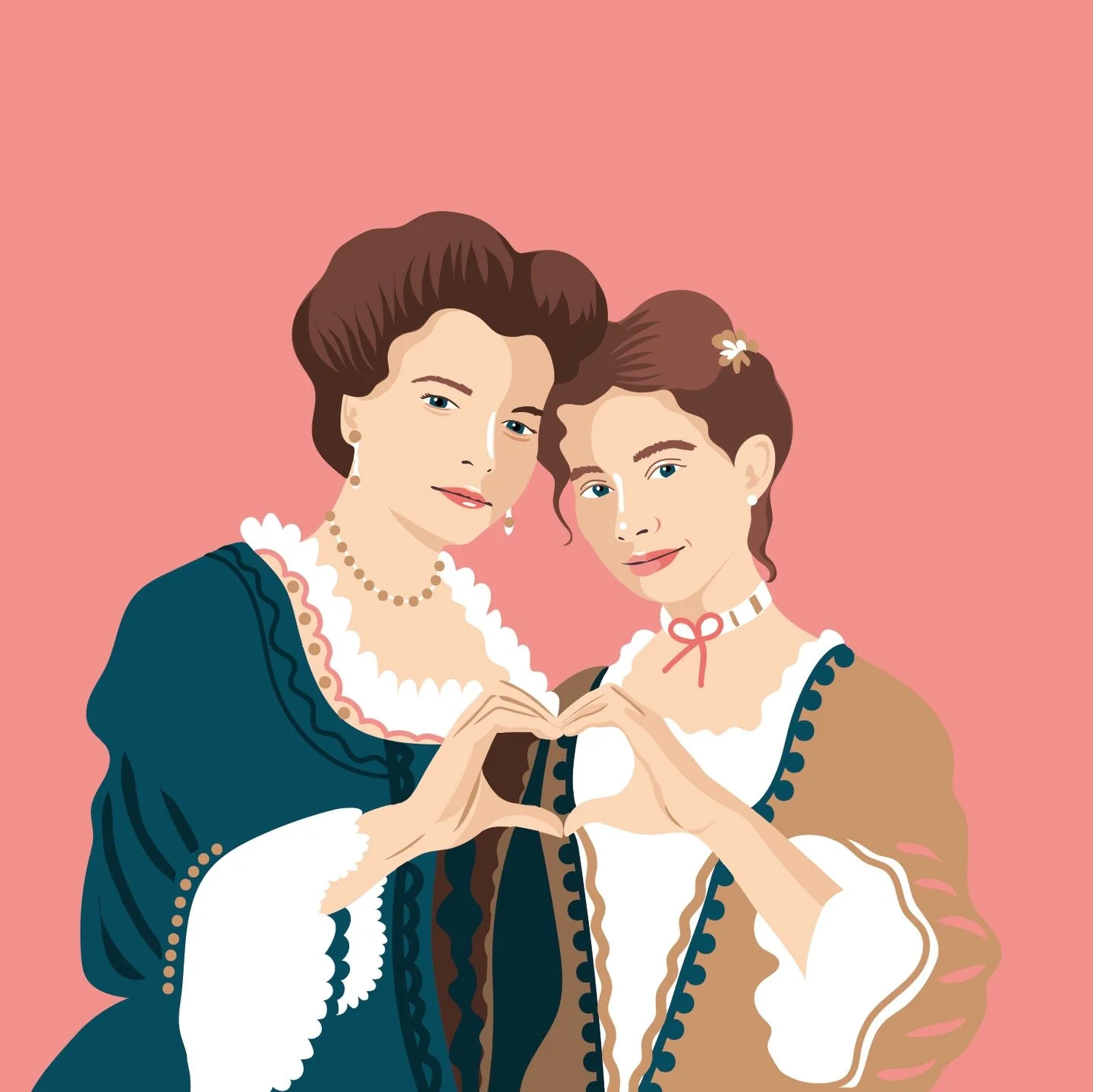 New illustrations
Madame de S 
🤍🤍🤍