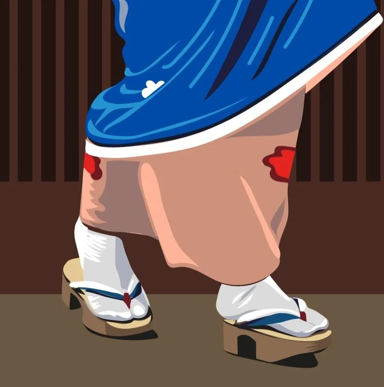 Souvenir de Hatsuyori #初寄り 
#gionkobu #祇園甲部 #geiko #芸妓 💙💙💙