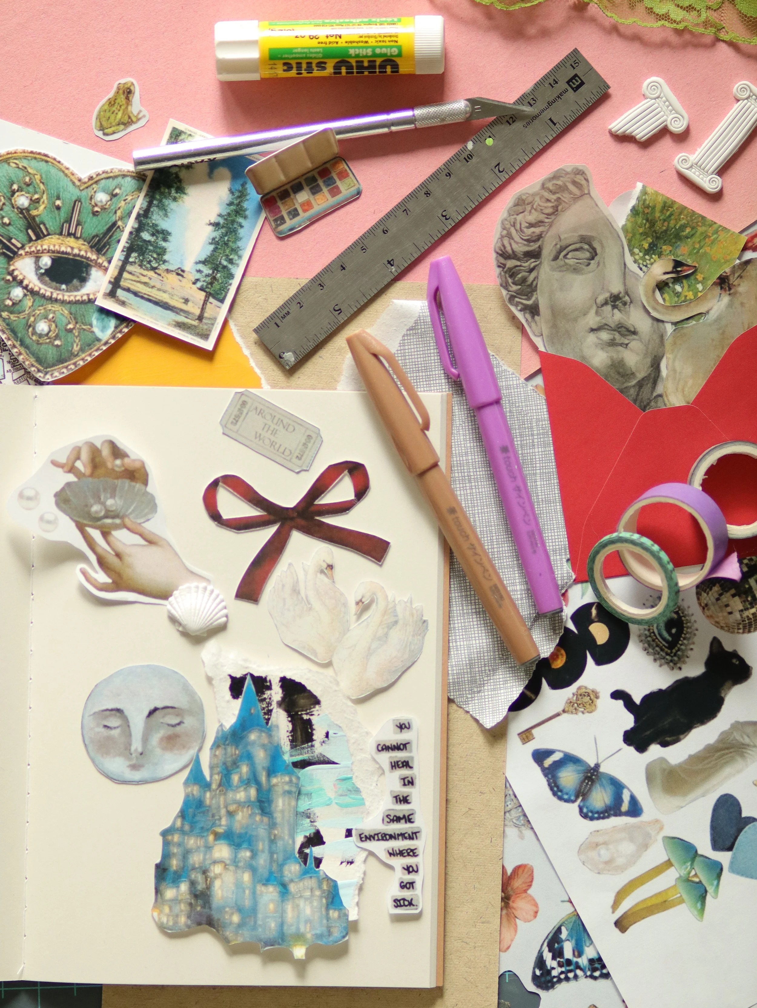 Manifestation Junk Journal Workshop (January 24th, 10am to 1 pm, Overland Park, KS)