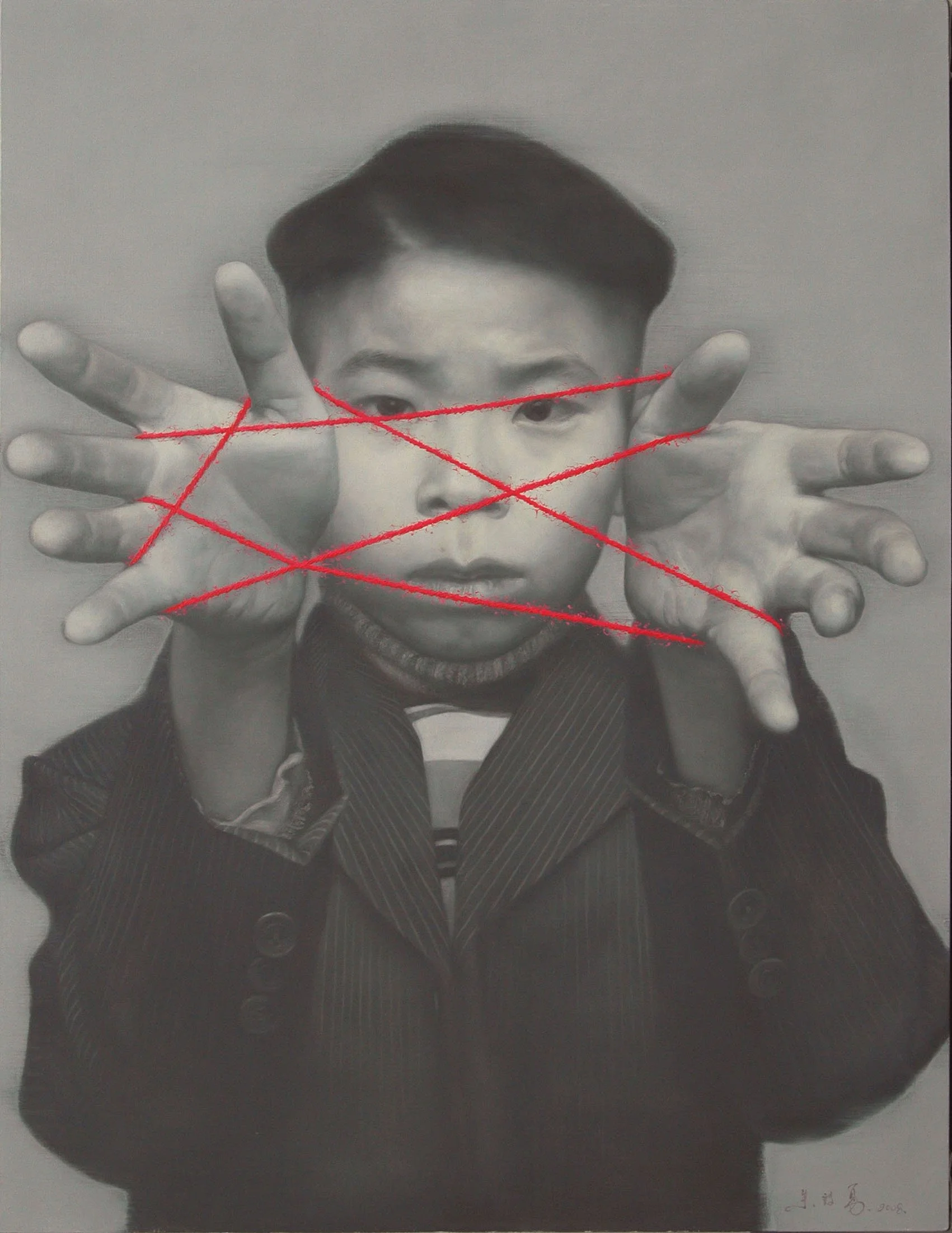 《2008》N0.7,  2008, Oil on Canvas, 130X100cm.