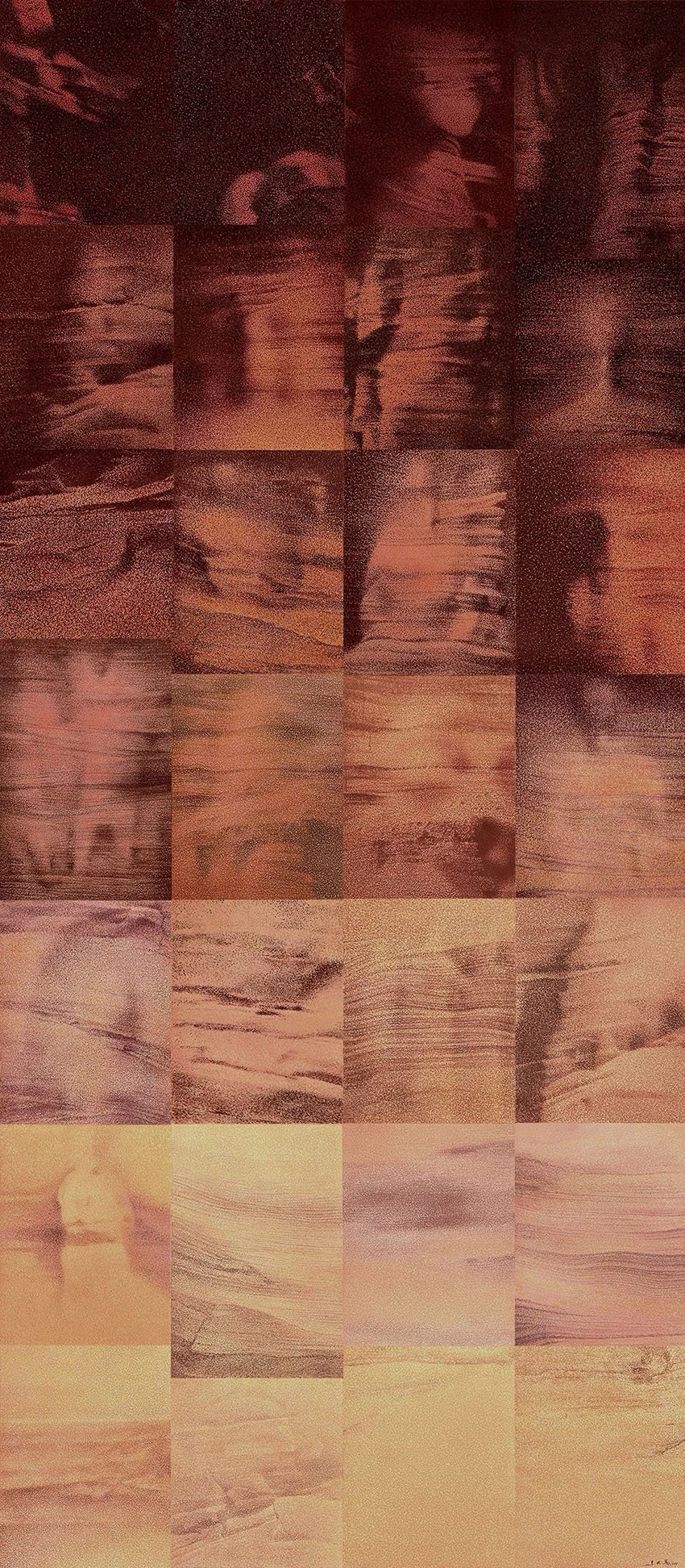 Blowing in the wind, 2024, Oil on Canvas, 480X200cm.