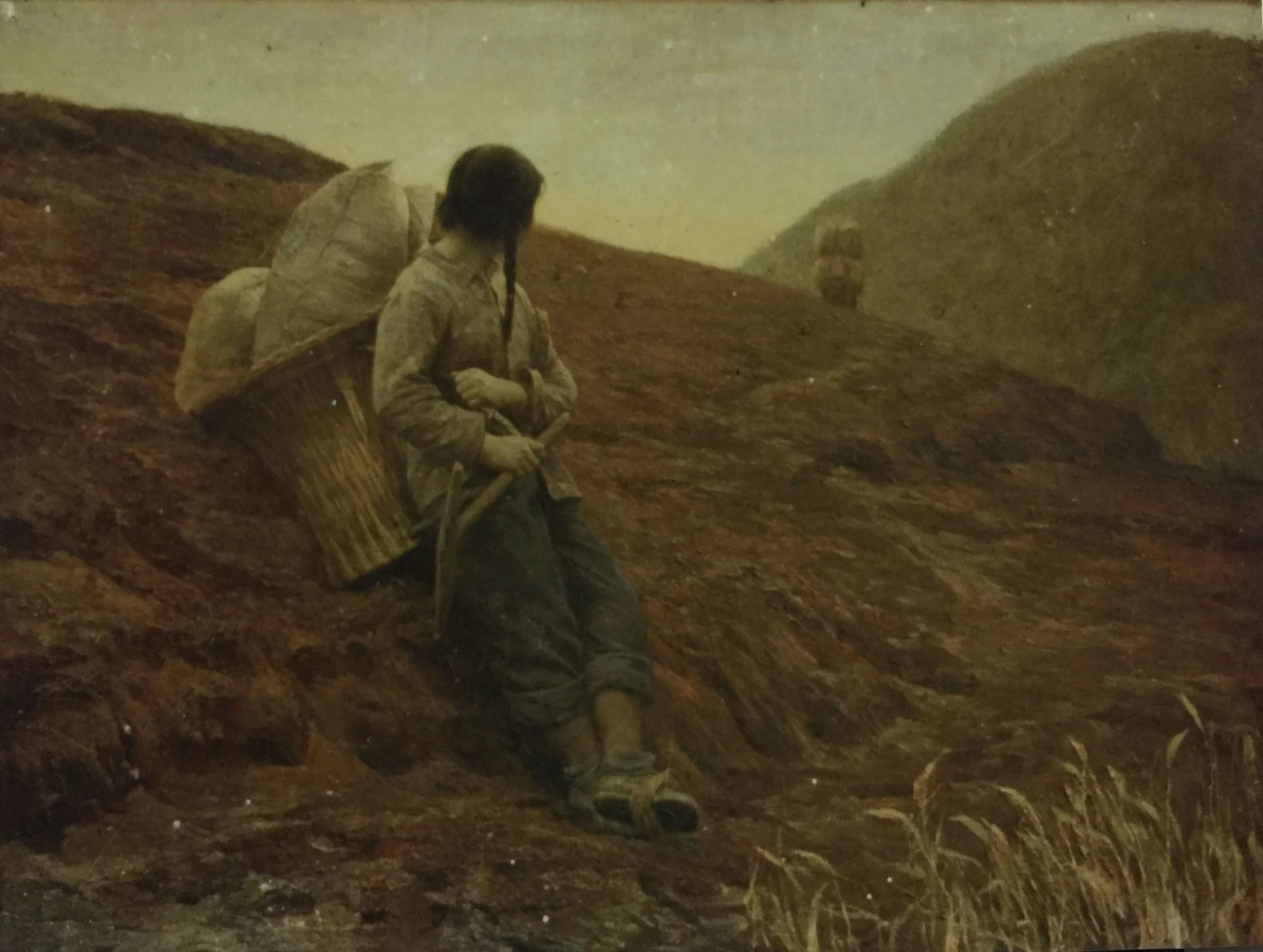 Distant Mountains, 1989, Oil on Canvas, 68X90cm.