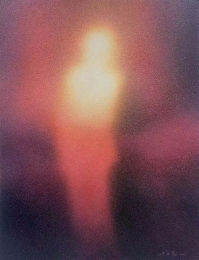 Untitled N0.8, 2024, Oil on Canvas, 130X100cm.