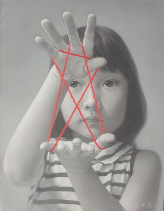 Memories of China N0.22, 2010, Oil on Canvas, 130X100cm.