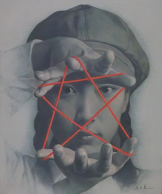 Memories of the Past Series N0.5, 2005, Oil  on Canvas, 151X126cm.