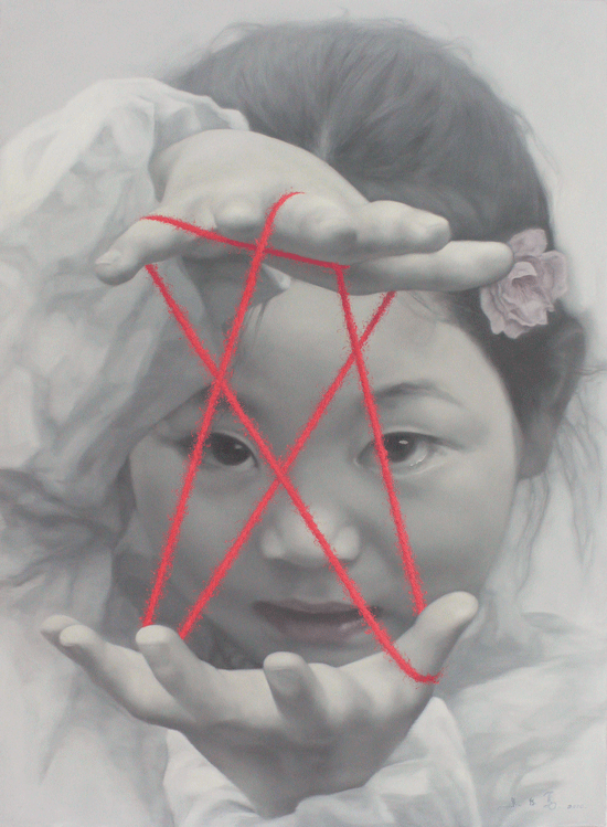 Memories of China N0.18, 2010, Oil on Canvas, 150X110cm.