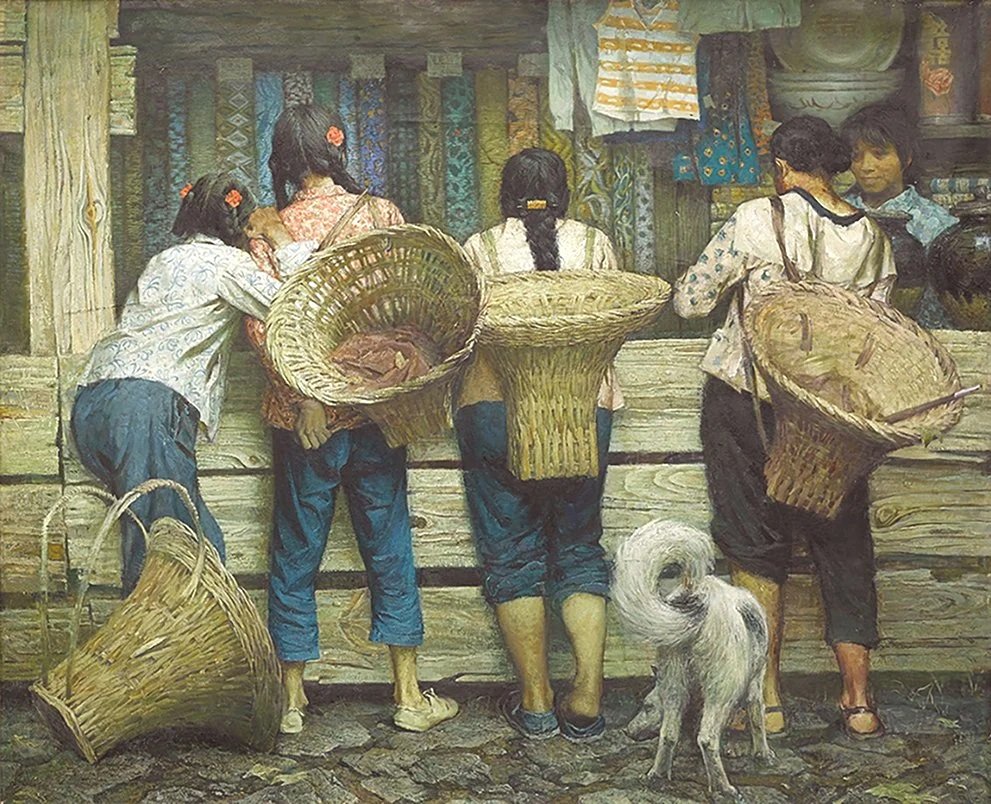 Rustic Realistic painting 乡土绘画