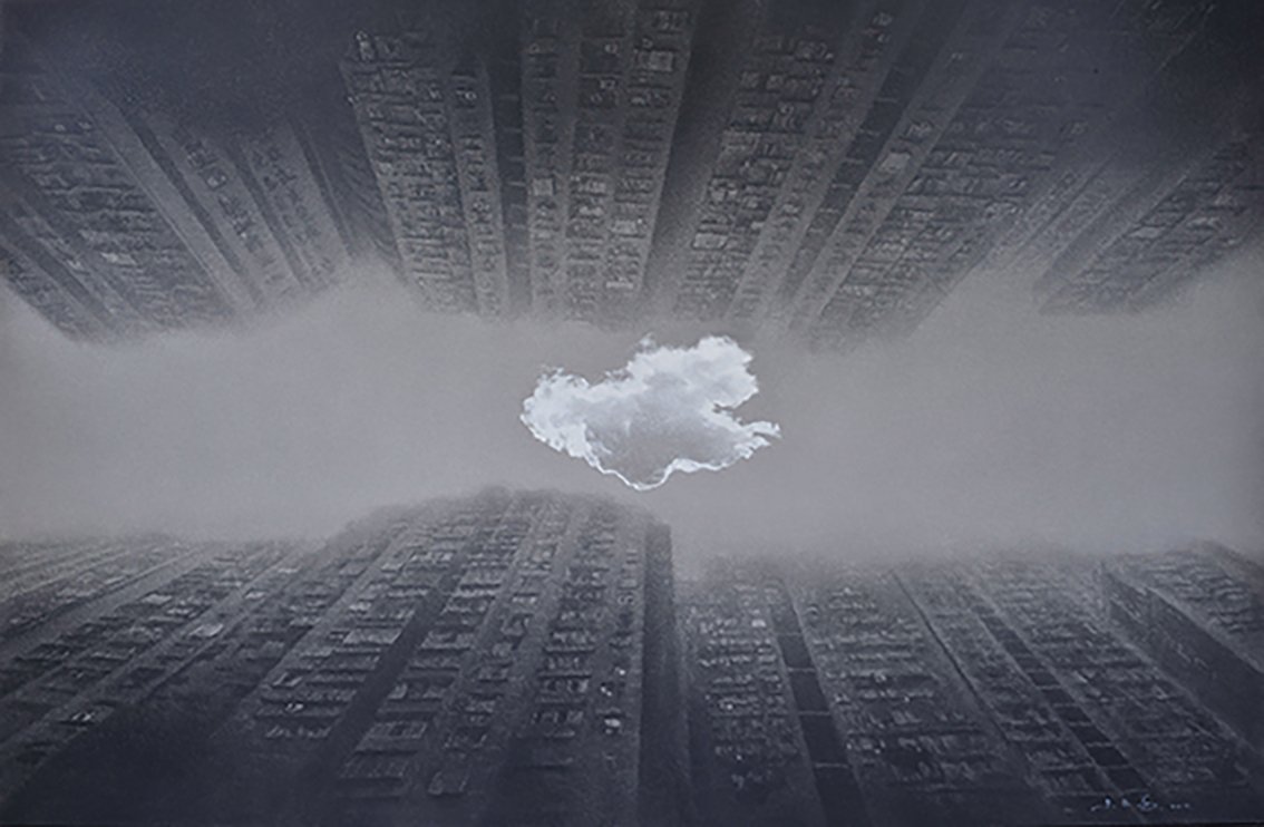 The Realm of the Heart N0.11, 2014, Oil on canvas, 150X230cm.