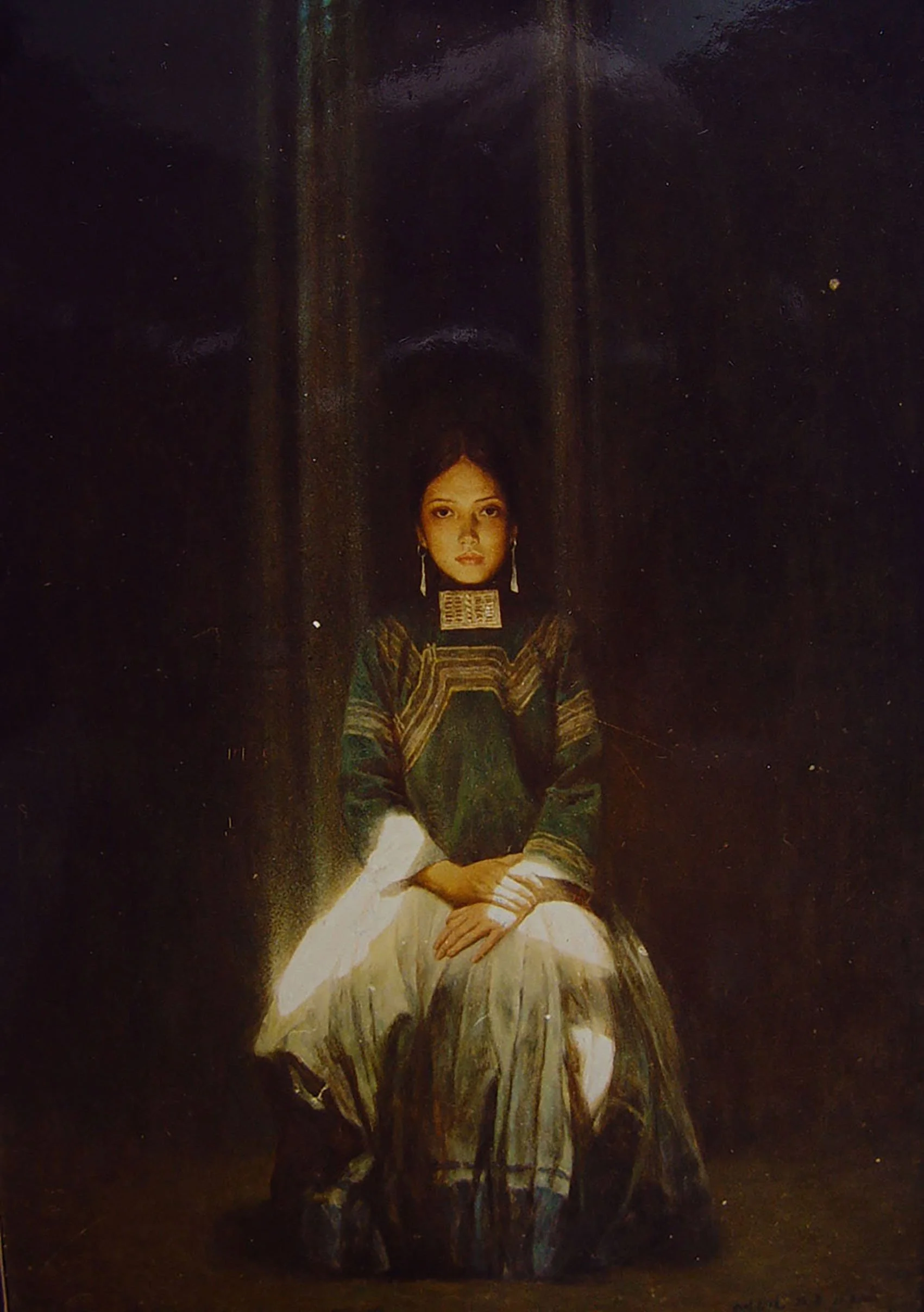 Light and Shadow, 1992, Oil on Canvas, 125X83cm.