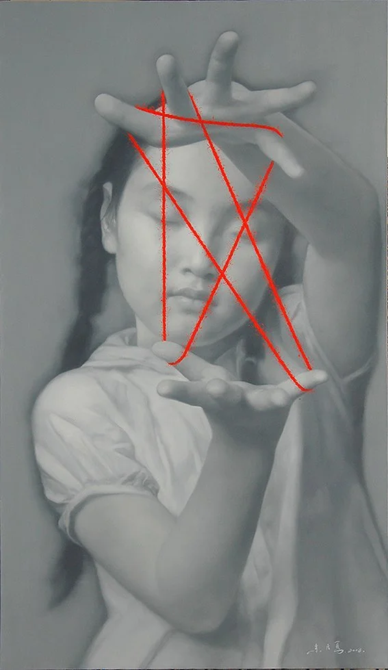 Memories of China N0.5, 2008, Oil on Canvas, 170X100cm.