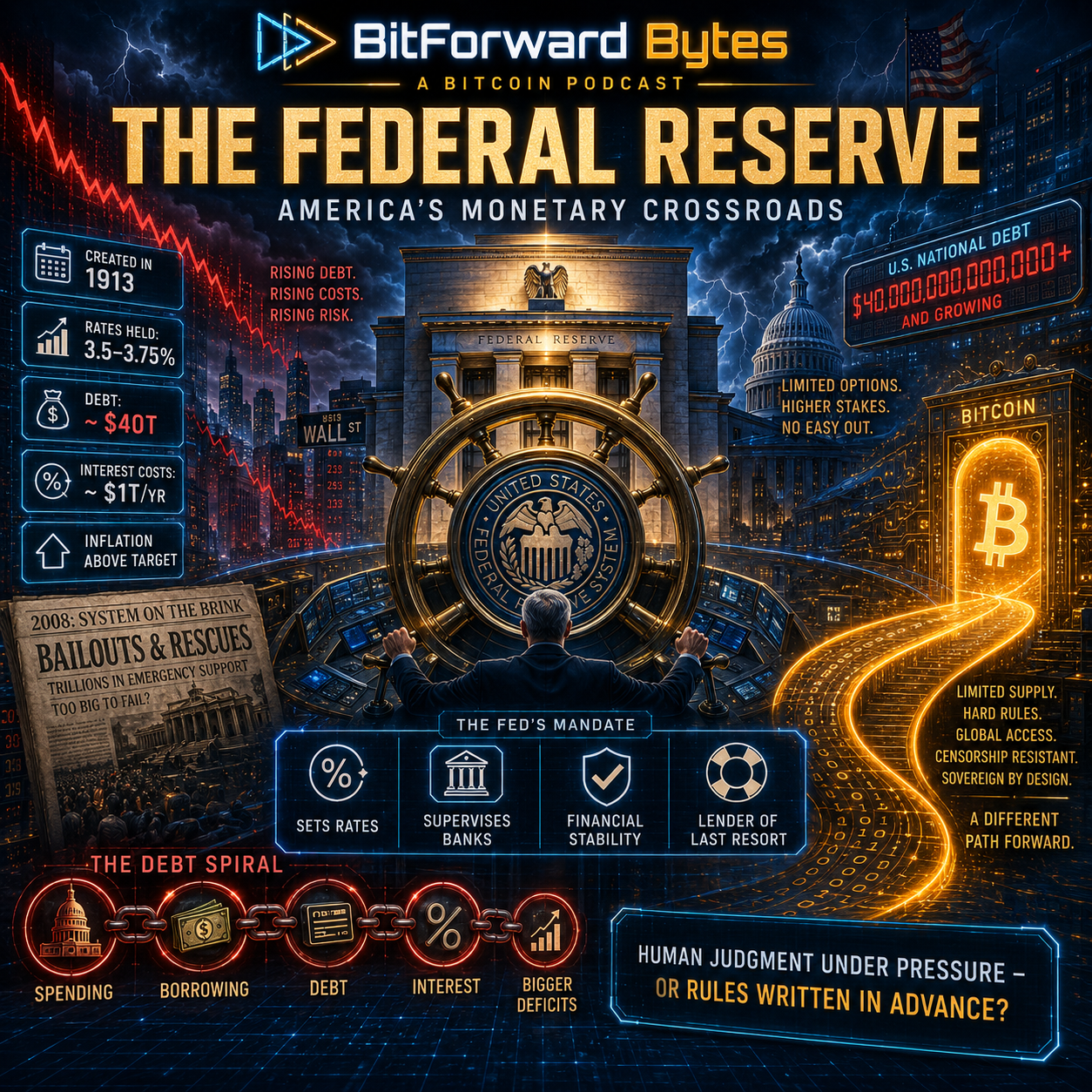 Who Controls the Dollar? | The Federal Reserve, U.S. Debt &amp; Why Bitcoin Exists