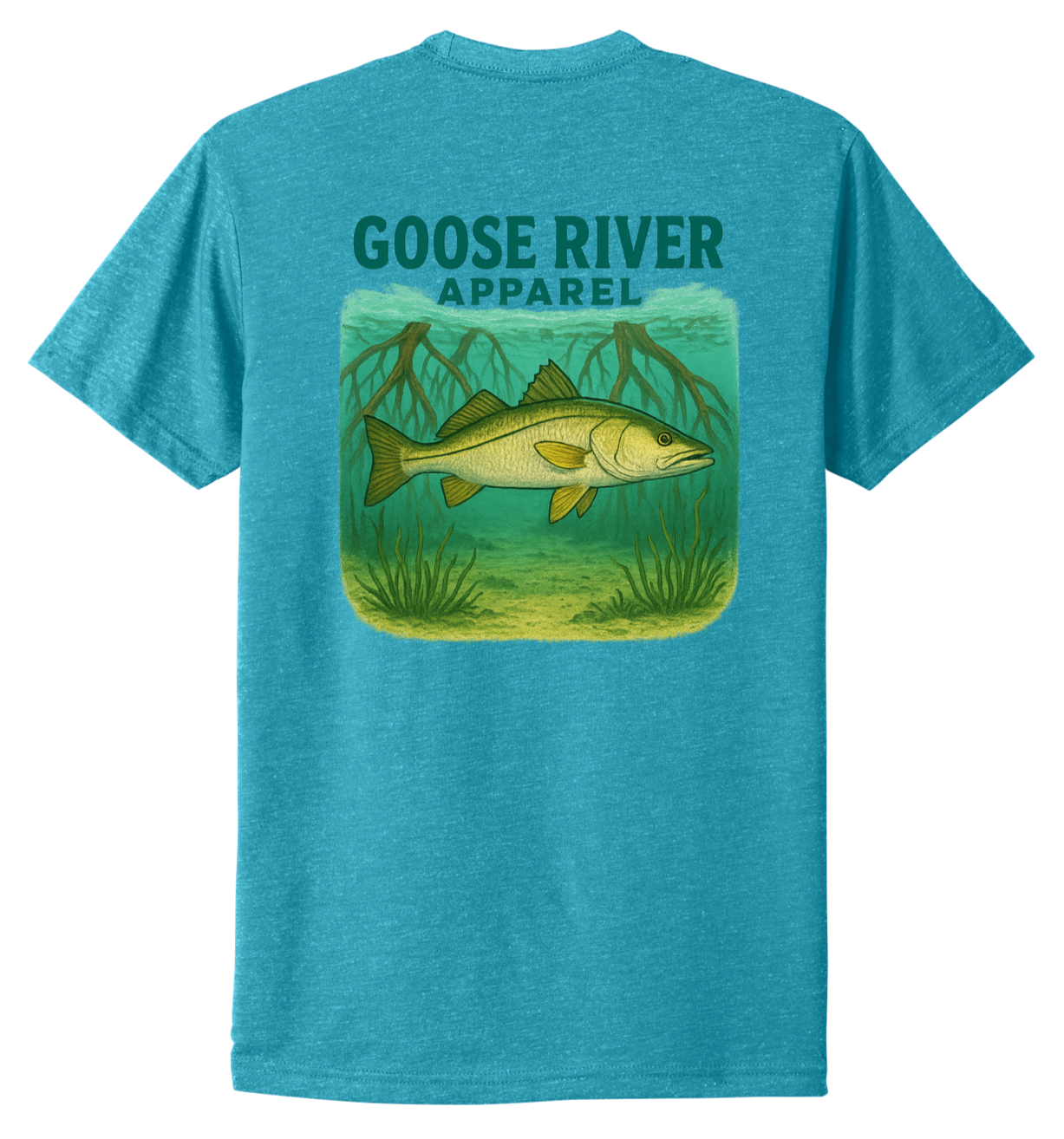 Bondi Blue Snook Tee