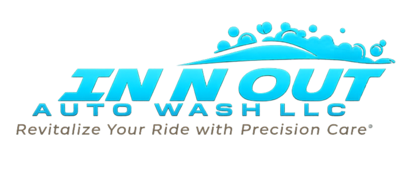 Logo for 'TnT Out Auto Wash & Detailing' with a vehicle and bubbles, slogan reads 'Remix Your Ride With Precision Detail'.