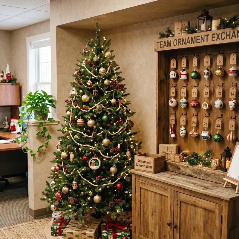 Christmas Office Decorating Ideas