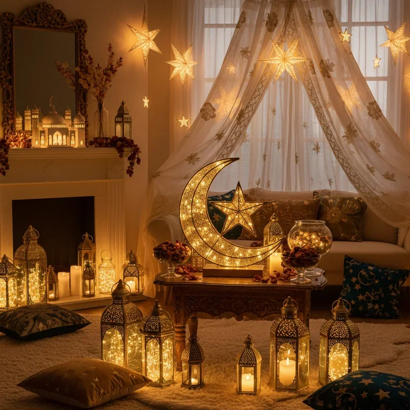 15 Ramadan Decoration Ideas to Create a Warm Ambience