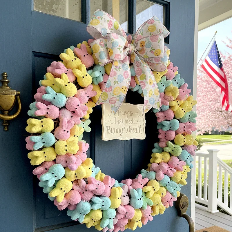 Easter Bunny Wreath Ideas