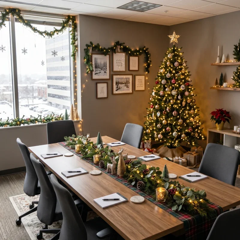 Christmas Office Decorating Ideas